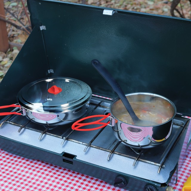 Set de vase din otel pentru gatit Coghlans [2]