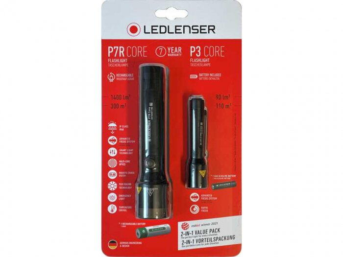 SET LANTERNE LED LENSER P7R CORE + P3 CORE [3]