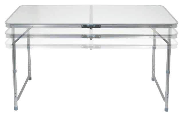 Set pliabil masa + 4 scaune double Cattara gri [4]