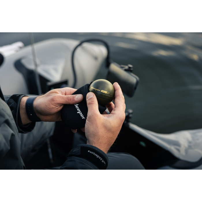 Sonar Deeper Smart Chirp+ 3.0 Power Bundle cu incarcator solar [4]