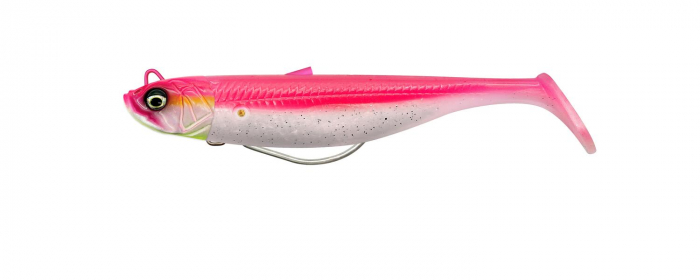 SHAD SAVAGE GEAR MINNOW WL 12,5CM/28G SINKING PINK PEARL SILVER 2+1 [1]