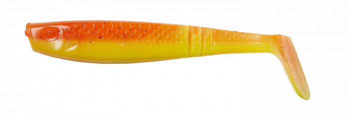 SHAD RON THOMPSON PADDLE TAIL 10 CM/7G UV ORANGE YELLOW, 4 BUC / PLIC [1]