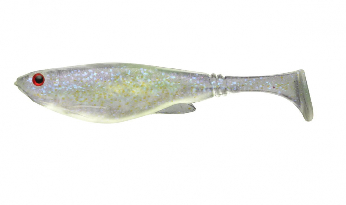 Shad Daiwa Prorex belly, 6 cm, 4 buc / plic, white ghost [1]