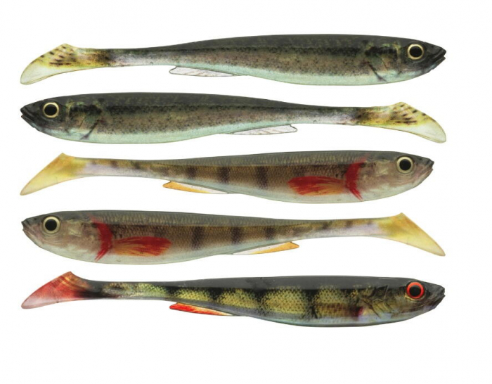 SHAD DAIWA PROREX REAL SLIM LIVE 7,5CM/COLOR SET/5BUC/PL [1]