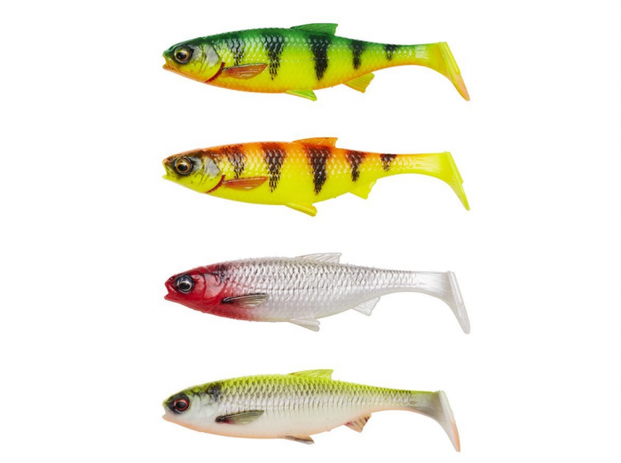 SET 4 SHAD-URI SAVAGE GEAR 3D RIVER ROACH 8 CM, 5 G [2]