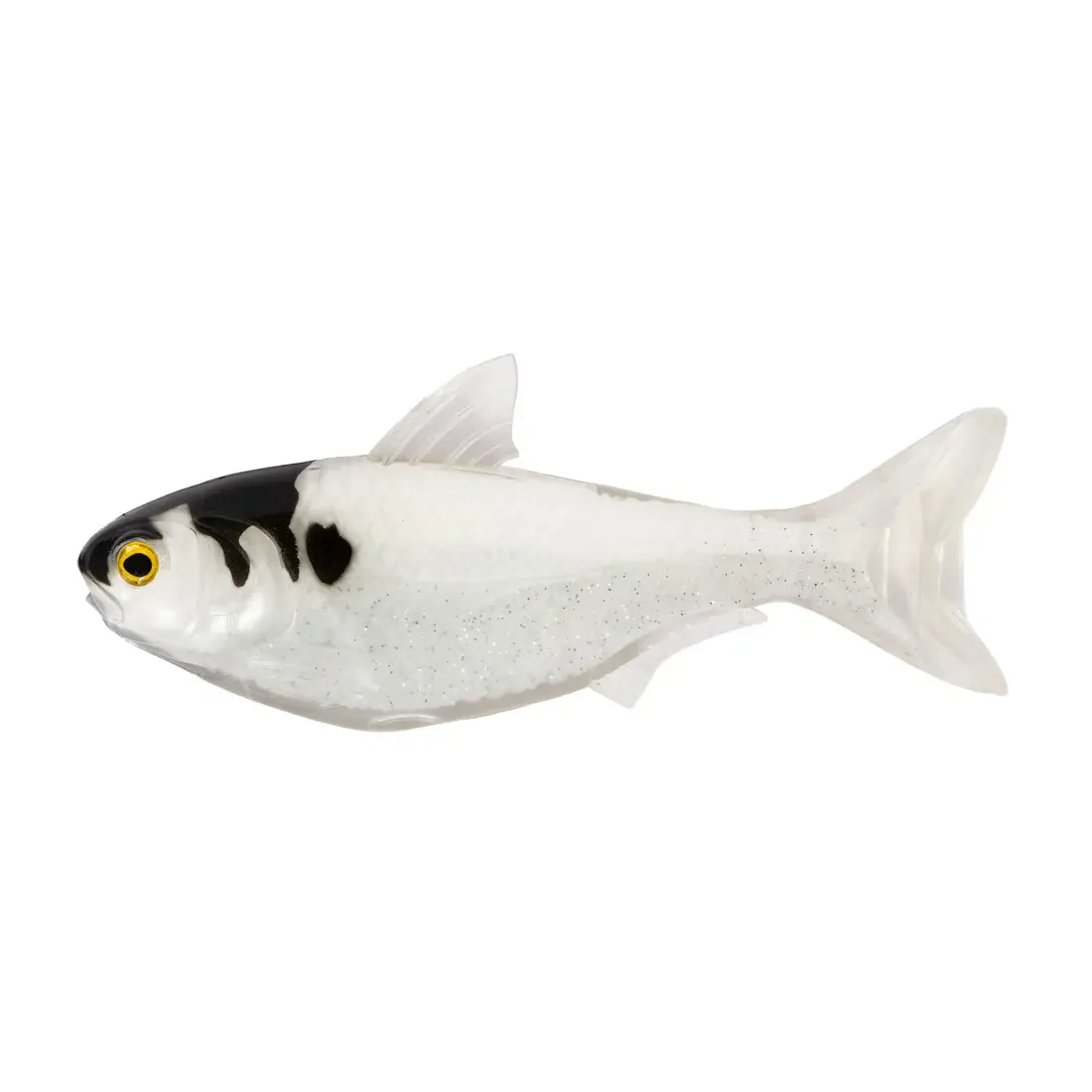 Shad Live Target unrigged 14 cm, 14 g, white albino, 2 buc / plic [1]