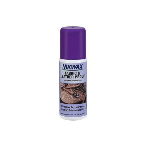 Solutie impermeabilizare incaltaminte Nikwax fabric & leather proof 125 ml [1]