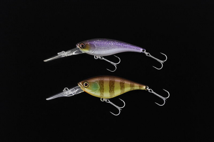 Vobler Jackall Soul Flat 58SF SP 5.8 cm, 6.8 g, SK dark thunder clear bait [4]