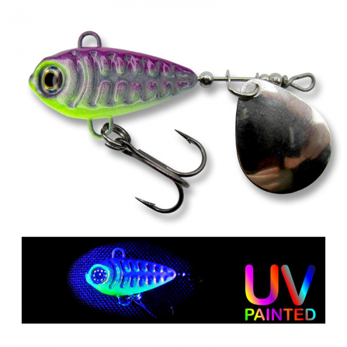 SPINNERTAIL BERTI SKELETONIK PRO PURPLE 24 GRAME [1]