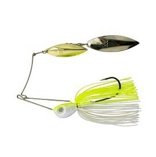 SPINNERBAIT MUSTAD ARM LOCK 10 GRAME, CHARTREUSE WHITE [1]