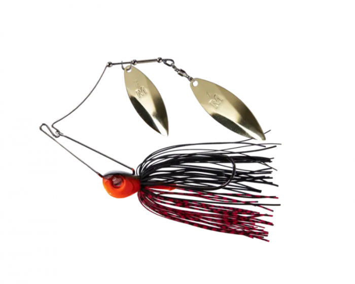 SPINNERBAIT MUSTAD ARM LOCK 21 GRAME, BLACK ORANGE [1]