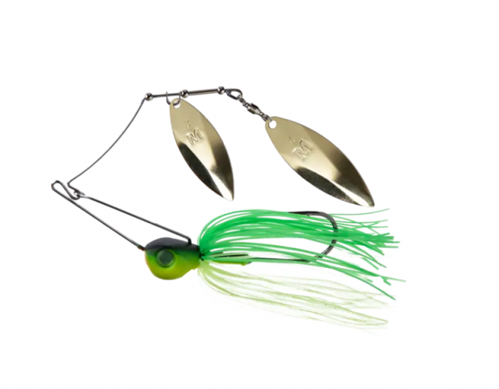 SPINNERBAIT MUSTAD ARM LOCK 21 GRAME, LIME CHART [1]