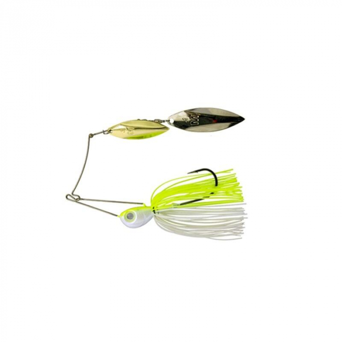 SPINNERBAIT MUSTAD ARM LOCK 7 GRAME, CHARTREUSE WHITE [1]