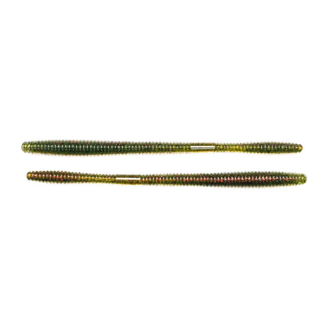 Live Target straight worm, 14 cm, 14 g, green red, 10 buc / plic [1]