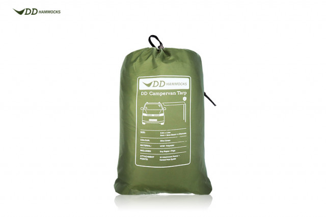 Tenda 2.5m x 2.5m Prelata Campervan DD Hammocks olive green [1]