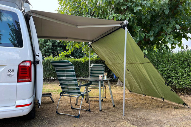 Tenda 2.5m x 2.5m Prelata Campervan DD Hammocks olive green [4]