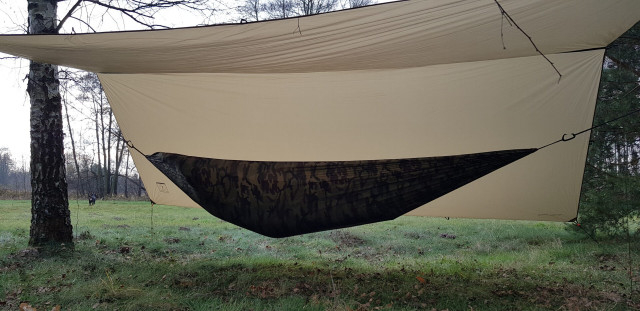 Tenda Bushmen Ultralight 4x3 m dark olive [3]