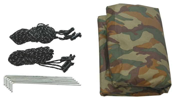 Tenda impermeabila camuflaj Cattara 3 x 3 m [4]