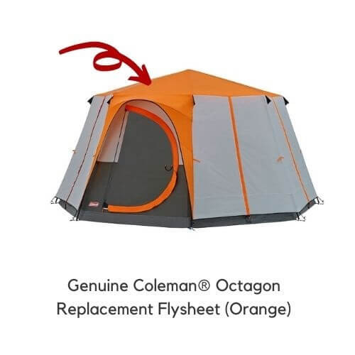 Tenda de schimb pentru Cort Coleman Octagon Orange [1]