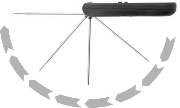 Termometru digital pliabil pentru gratar Cattara [6]