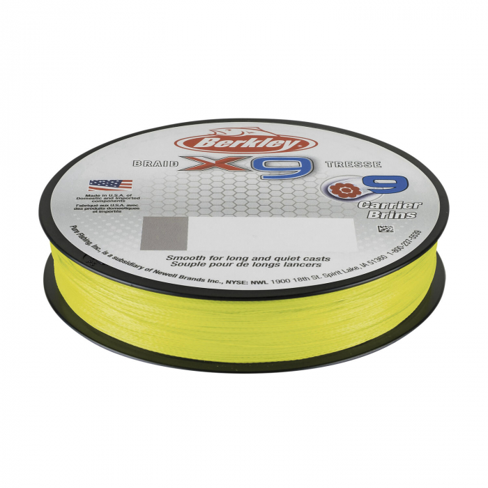 FIR TEXTIL BERKLEY X9 FLURO VERDE 030MM/31KG/150M [2]