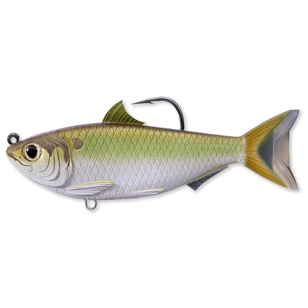 SWIMBAIT LIVE TARGET THREADFIN SHAD SWIMBAIT 9,5CM/14G 703 GREEN/BRONZE, 1 BUC/ PLIC [1]