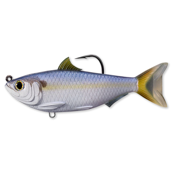 SWIMBAIT LIVE TARGET THREADFIN SHAD SWIMBAIT 9,5CM/14G VIOLET/BLUE, 1 BUC/ PLIC [1]