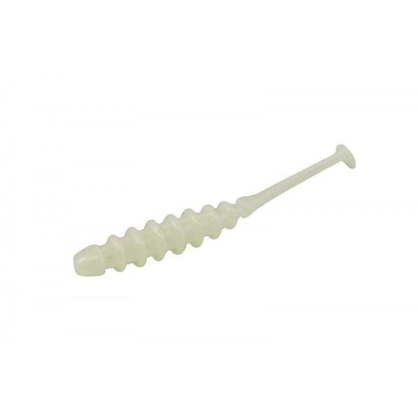 SHAD JACKALL TIDEBEAT 1,5 INCH GLOW 10 BUC / PLIC [1]