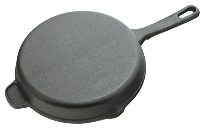 Tigaie fonta Cattara 25 cm cu doua compartimente [4]