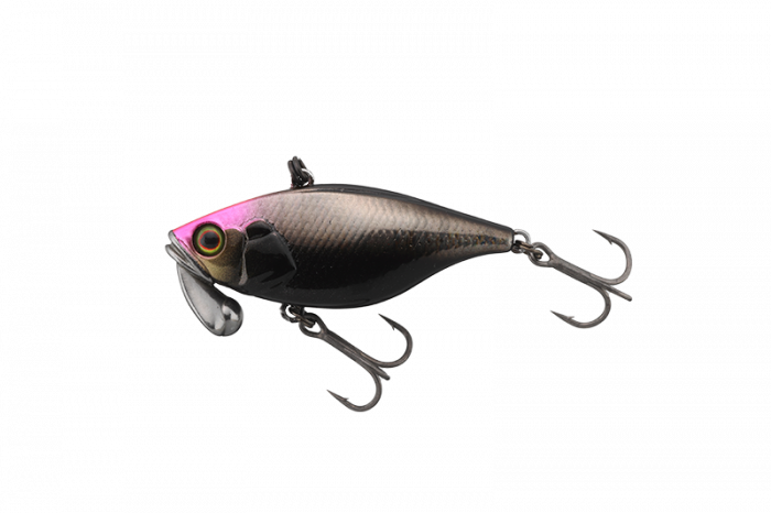 VOBLER RATTLING JACKALL TN38 TRIGON 3,8CM/7,3G PINK HEAD AURORA BLACK [1]