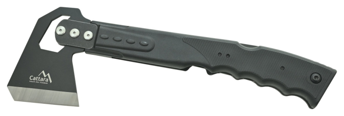 Topor 4 in 1 Cattara, cu fierastrau, fluier, amnar, teaca [3]