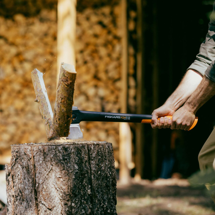 Topor pentru despicat Fiskars X24, lama S [3]