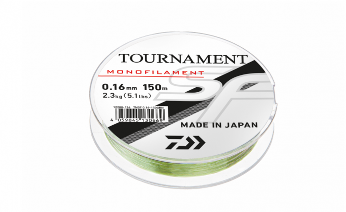 FIR MONO DAIWA TOURNAMENT SF 0,20MM/3,5KG/150M GREEN [2]