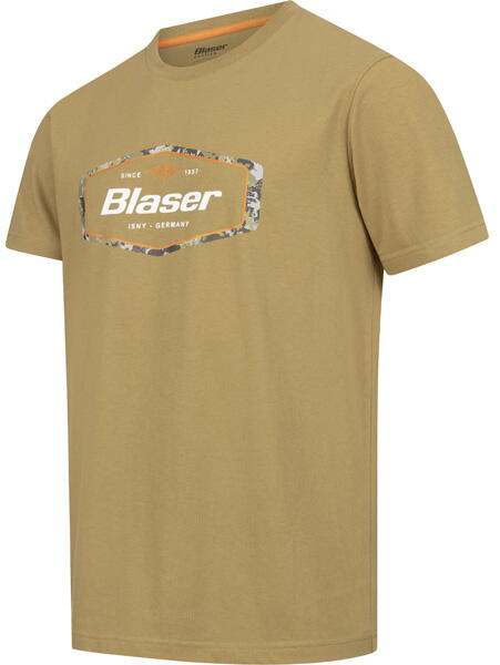 Tricou barbati Blaser Badge T 24 gold [4]