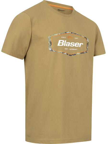 Tricou barbati Blaser Badge T 24 gold [3]