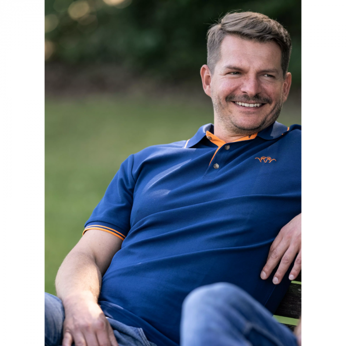 Tricou polo barbati Blaser 22 navy [18]