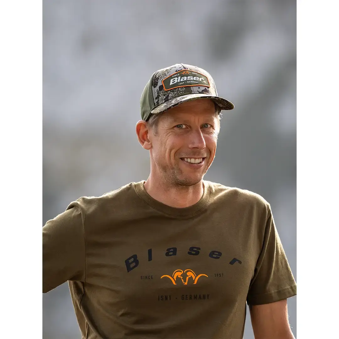 Tricou barbati Blaser Since T 24 dark olive [5]