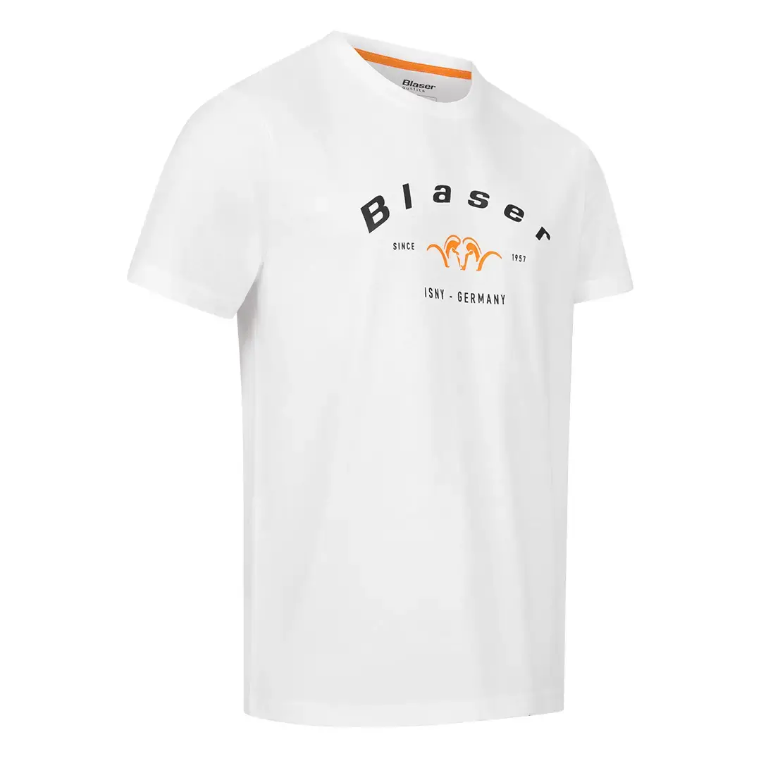 Tricou barbati Blaser Since T 24 white [3]