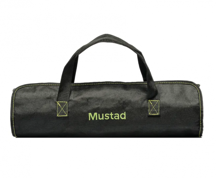 SET CUTITE DE FILETAT MUSTAD CU ASCUTITOR SI HUSA, VERDE [3]