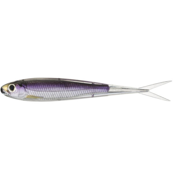 SHAD LIVE TARGET TWITCH MINNOW SOFT JERKBAIT 11,5CM 207 SILVER/PURPLE, 4 BUC / PLIC [1]