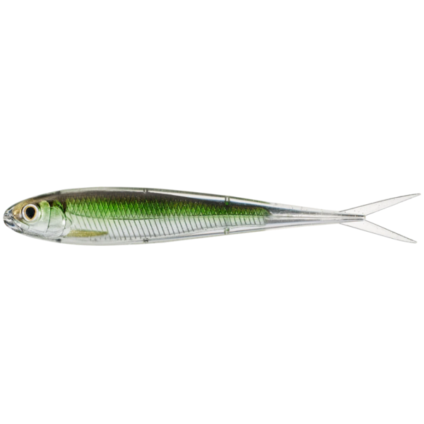 SHAD LIVE TARGET TWITCH MINNOW SOFT JERKBAIT 11,5CM 952 SILVER/GREEN, 4 BUC / PLIC [1]