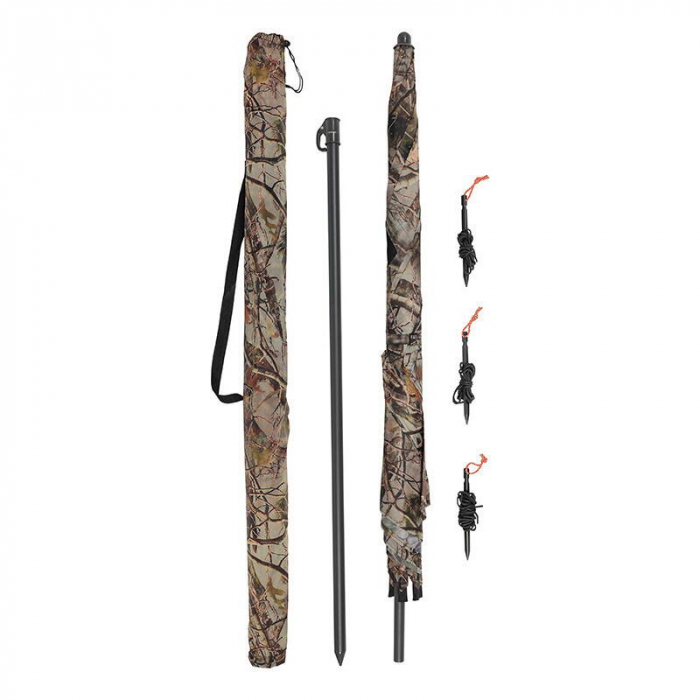 Umbrela pentru vanatoare la panda, reglabila, camuflaj forest [2]