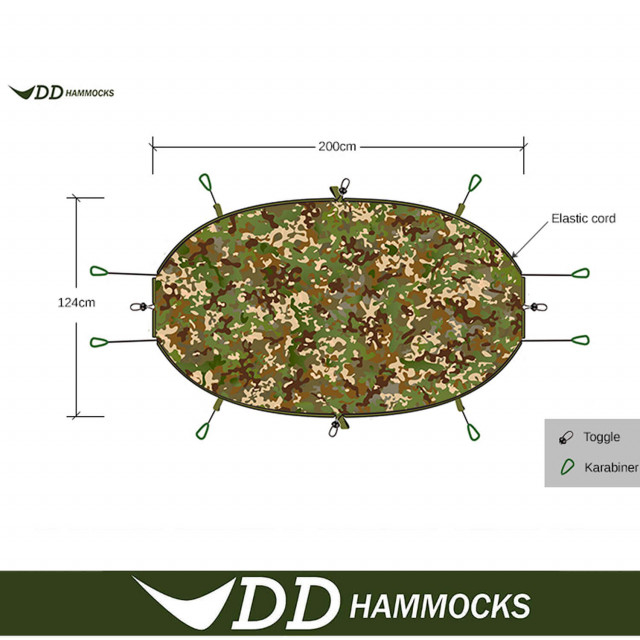 Underblanket Camuflaj DD Hammocks [2]