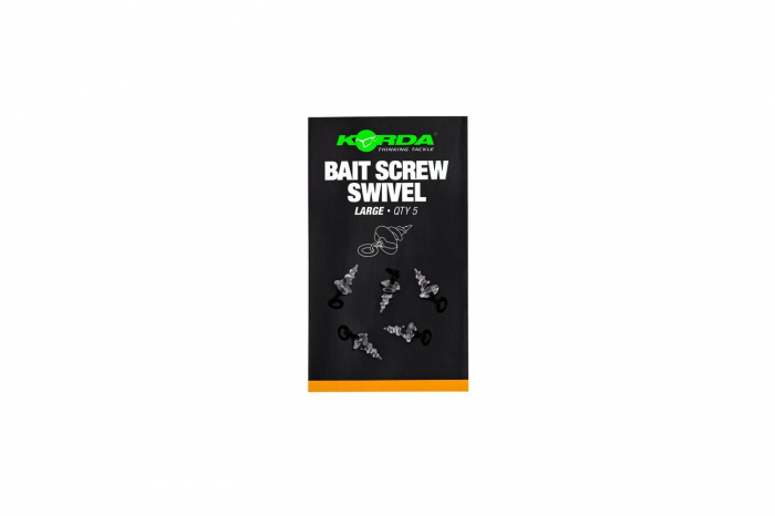 VARTEJ KORDA MICRO RING BAIT SCREW LARGE, 5 BUC / PLIC [2]