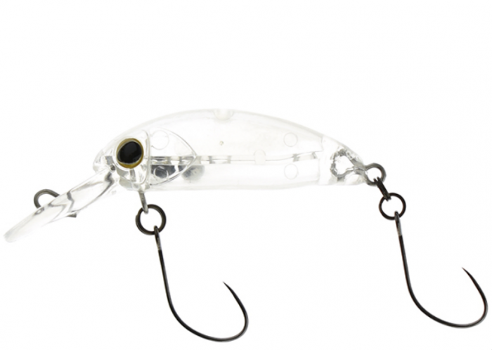 Vobler Jackall Chibi Buriburi minnow, 3.1 cm, 1.6 g, clear [1]