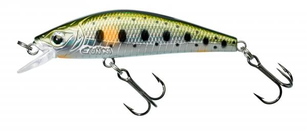 VOBLER GUNKI GAMERA 63 HW 5 CM, 6.4 G, SPOT GREEN TROUT [1]