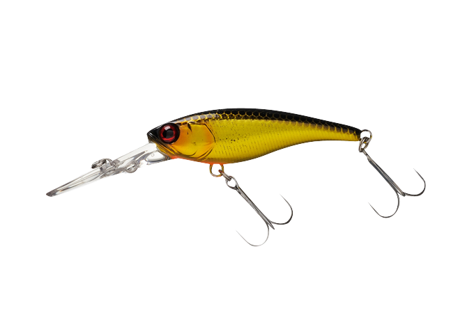 VOBLER JACKALL SOUL SHAD 62DR SP 6,2CM/6,8G HL GOLD   BLACK [1]