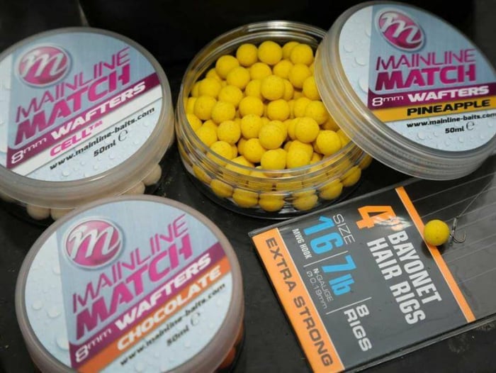 DUMBELL MAINLINE WAFTERS MATCH YELLOW PINEAPPLE 8MM [1]