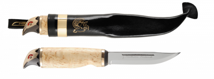 CUTIT MARTTIINI WOOD GROUSE GIFT BOX, TEACA PIELE, LAMA 110 MM [1]