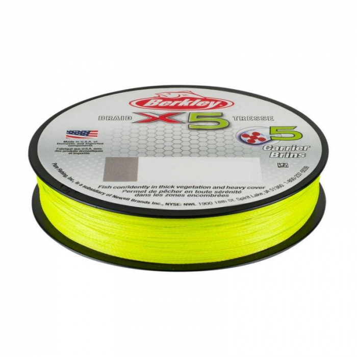 FIR TEXTIL BERKLEY X5 FLURO VERDE 020MM/20,00KG/150M [3]